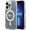 Guess GUHMP15LH4STB iPhone 15 Pro 6.1 niebieski/blue hardcase IML 4G MagSafe